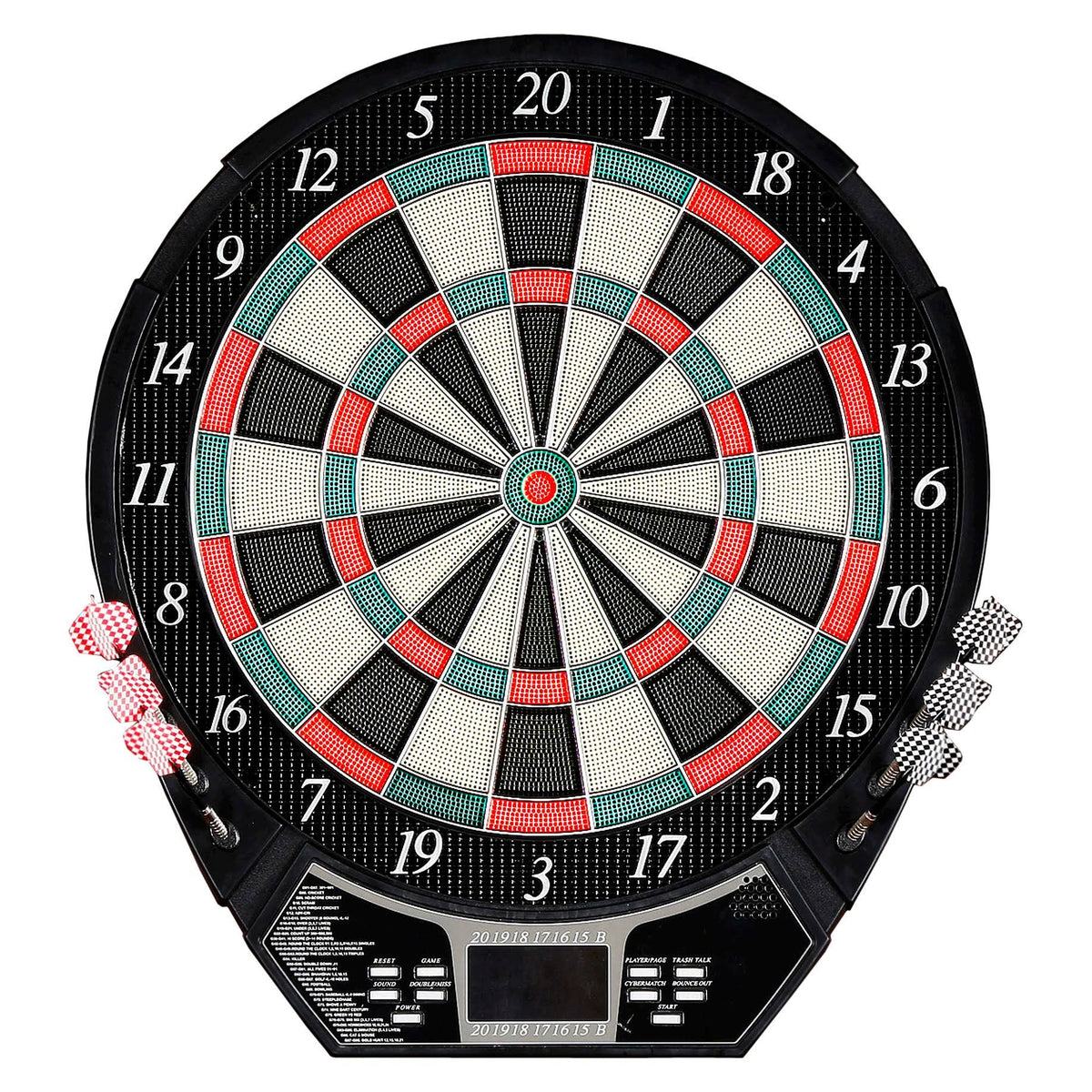 Cherry Finish Free Standing Dartboard Cabinet Set K20775