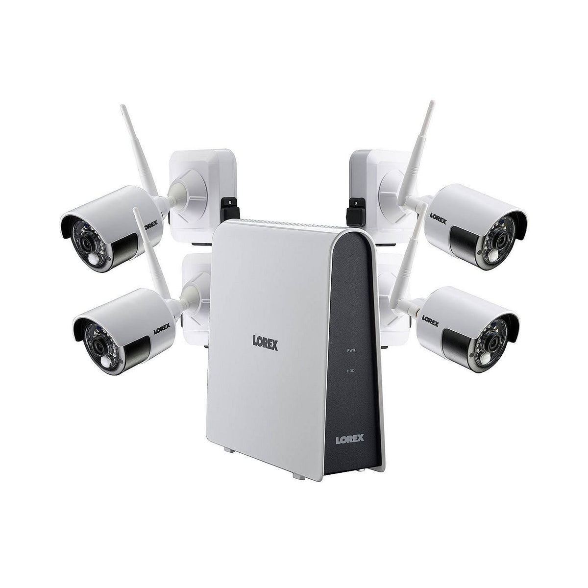 4 Camera 1080p Wire-Free Security System D3496