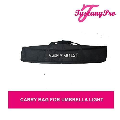 Portable Heavy-Duty Makeup Artist Chair with Umbrella Light Kit P387