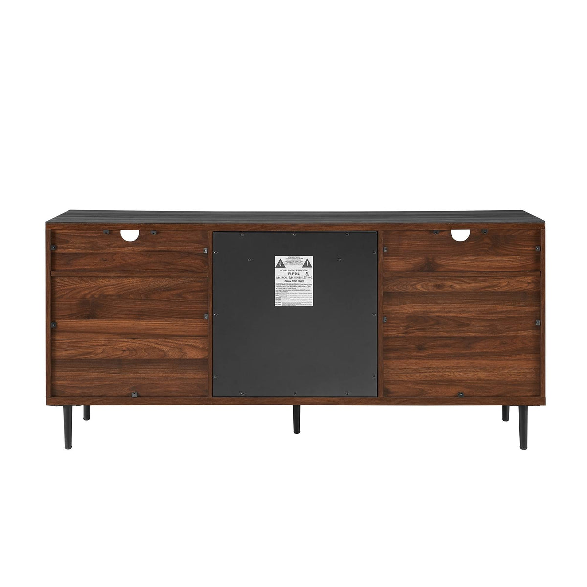 Slate Grey Fireplace TV Console V63400