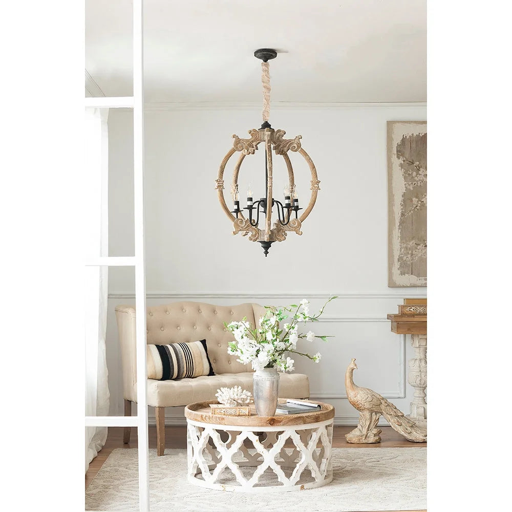 Round White Coffee Table R55332