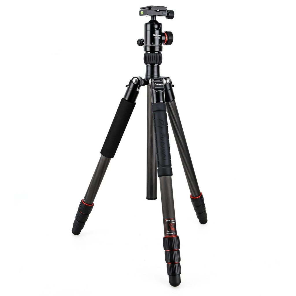 Carbon Fiber Tripod with Built-in Monopod Ball Head R126