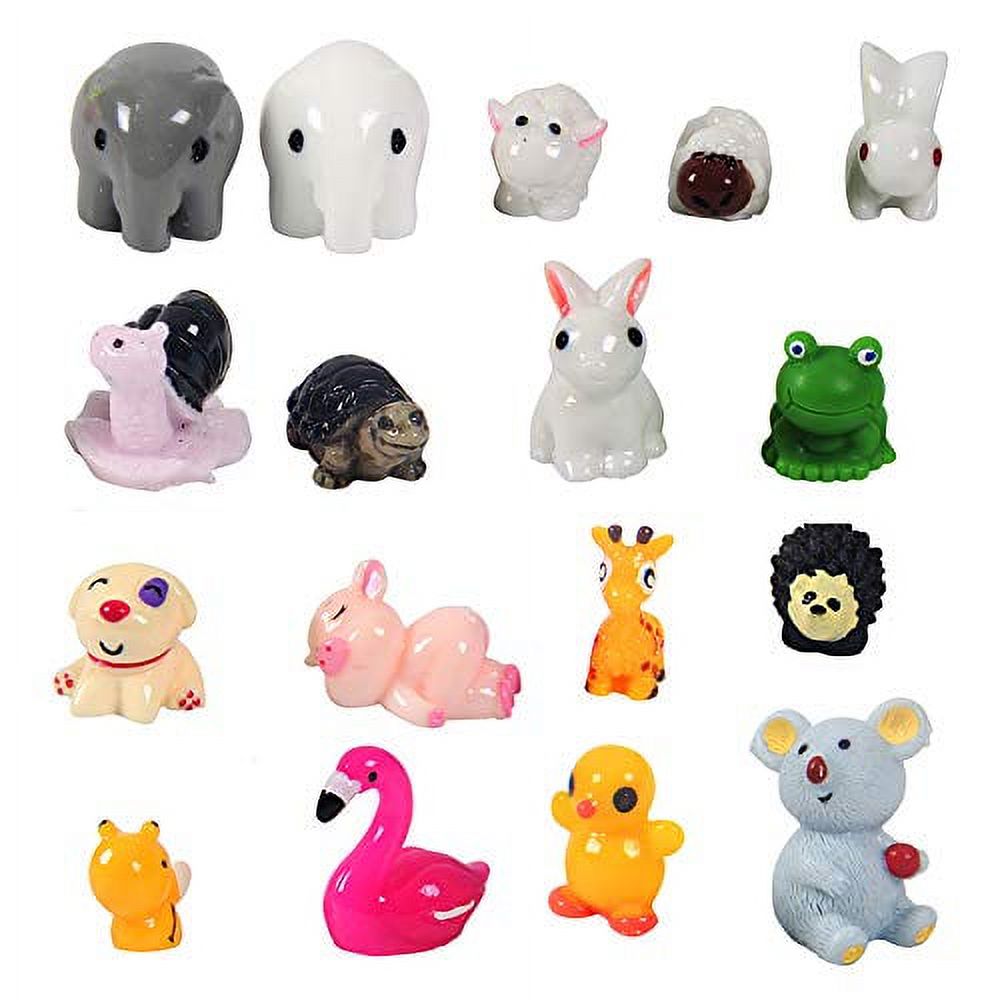 45Pcs Mini Animals Ornament Kits A91743