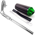 Green Exhaust Muffler Silencer Pipe Assembly Kit Pack of 2 E55194