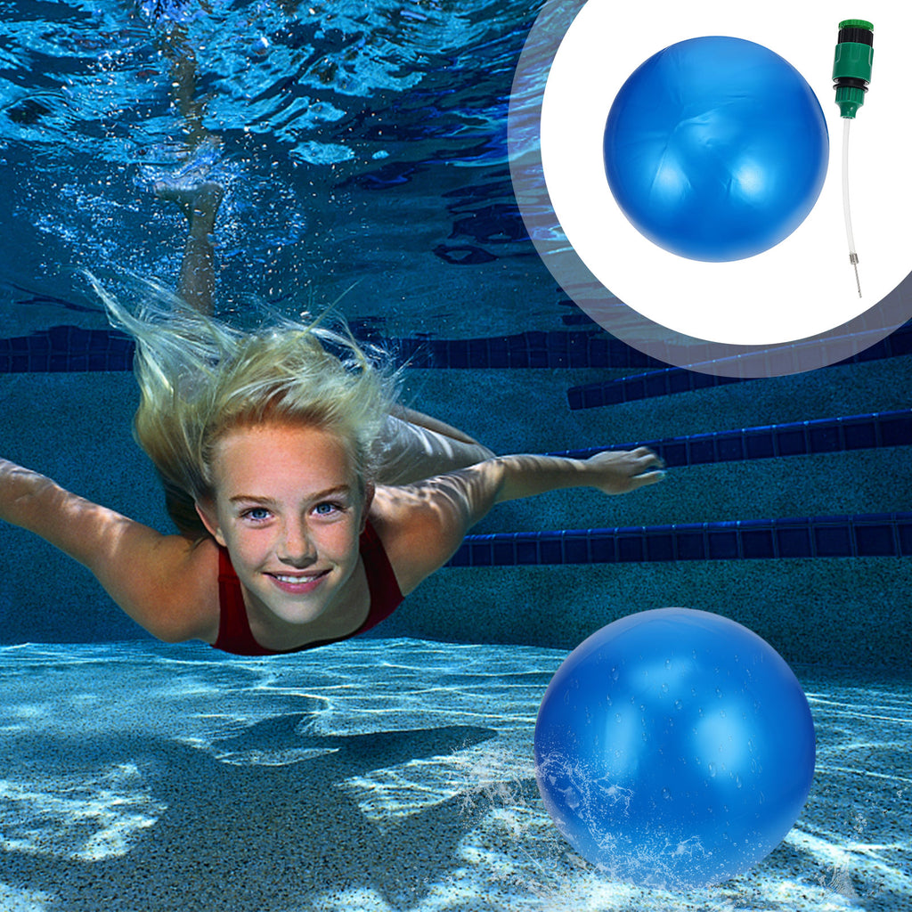 Inflatable Pool Ball Toy with Water Injector N697308
