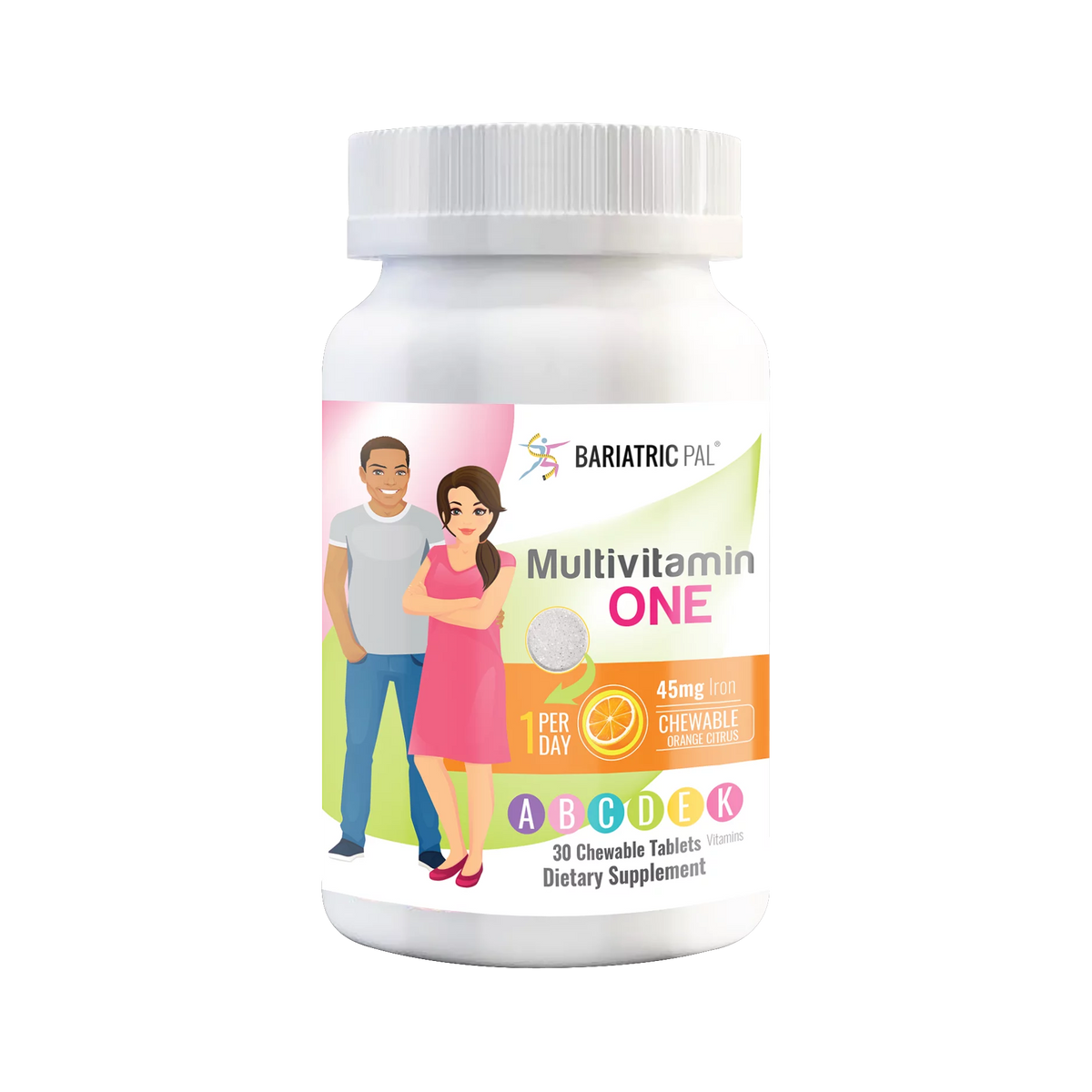 Chewable Bariatric Multivitamin with Iron and Calcium Citrate T73180