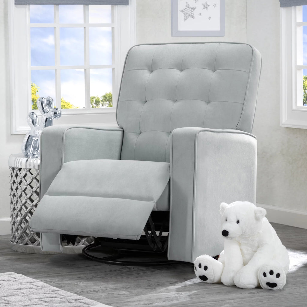 Recliner Glider Swivel Chair Linen J78909