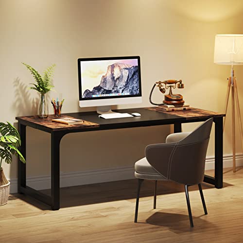 63 Inch White Computer Office Desk Y205053