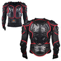 Motorcycle Jacket with Full Body Armor Chest Protection G3843
