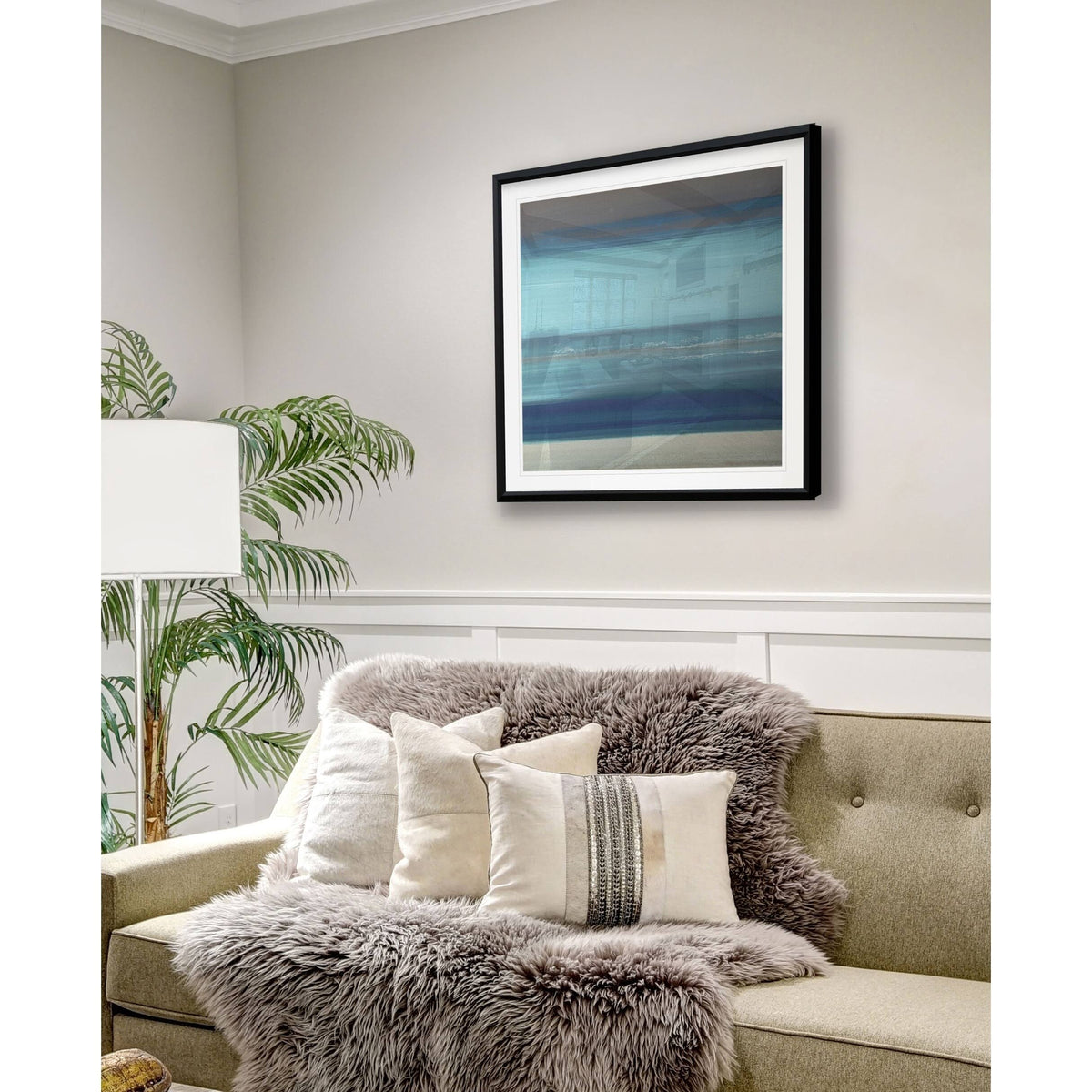 Framed Giclee Print 28x28 N79448