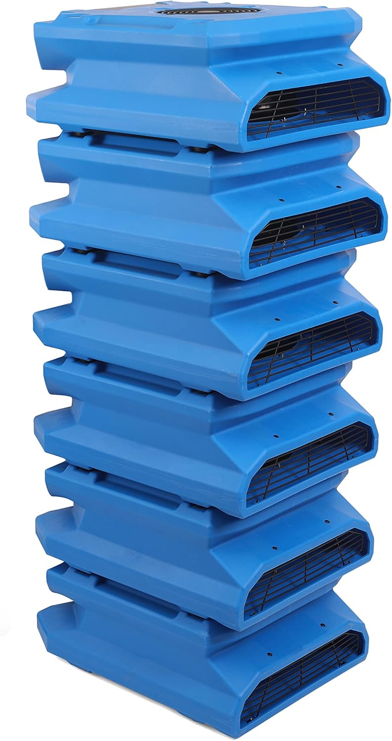 1/4hp 1200CFM Low Profile Air Mover Floor Carpet Dryers V78262