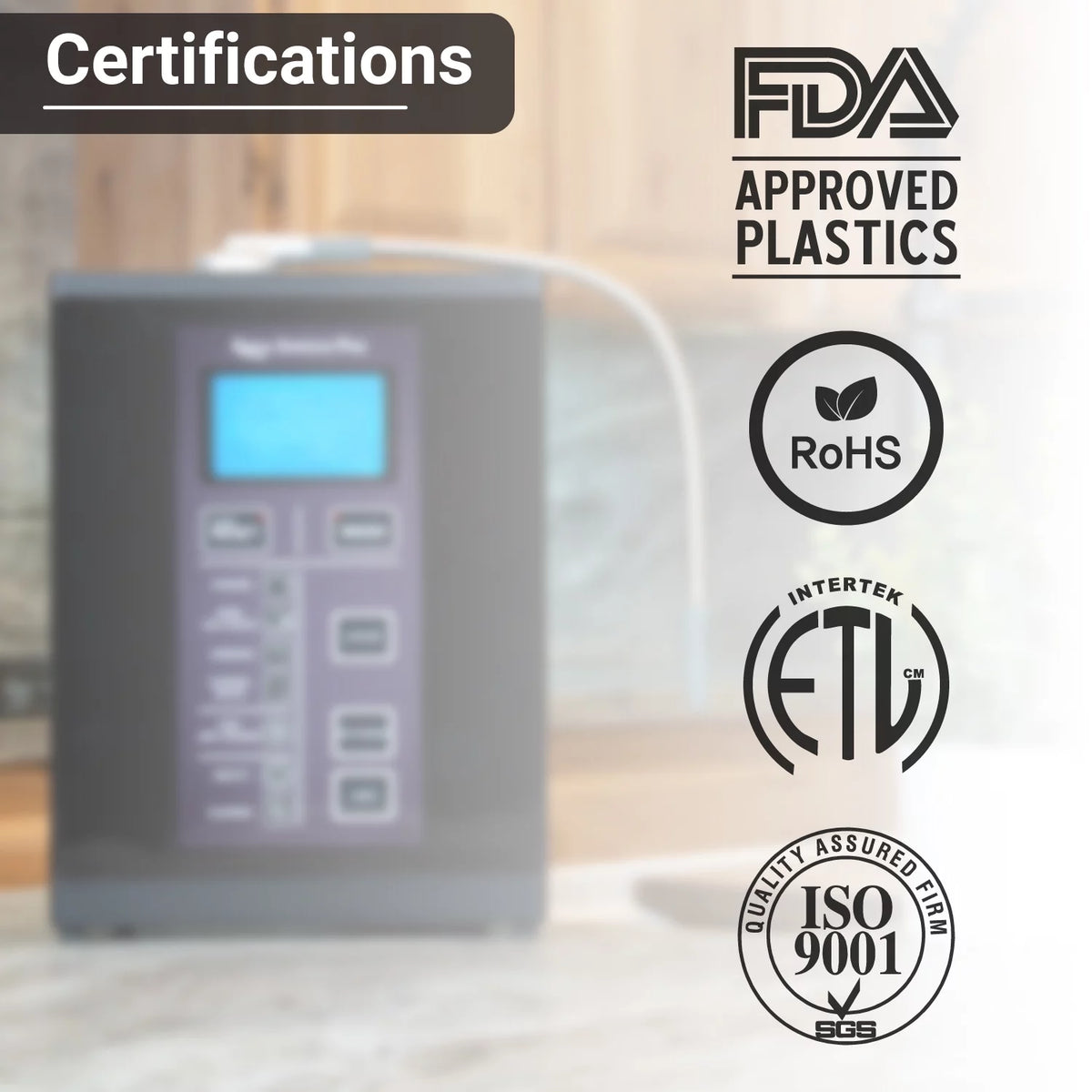 Alkaline Water Ionizer Filtration System N278
