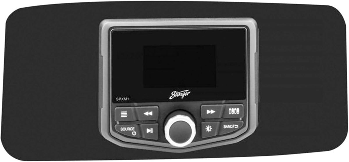 Waterproof Marine Radio with Black Dash Kit W476