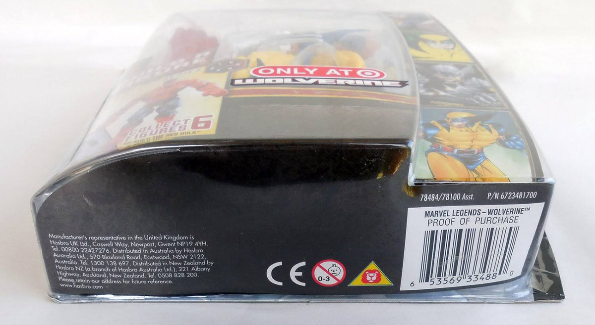 Red Hulk Build-A-Figure Wave Action Figure Wolverine Z164905