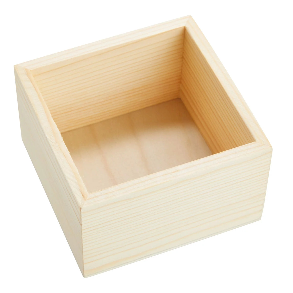 Unfinished Small Wooden Boxes with Sanding Sponge A937262