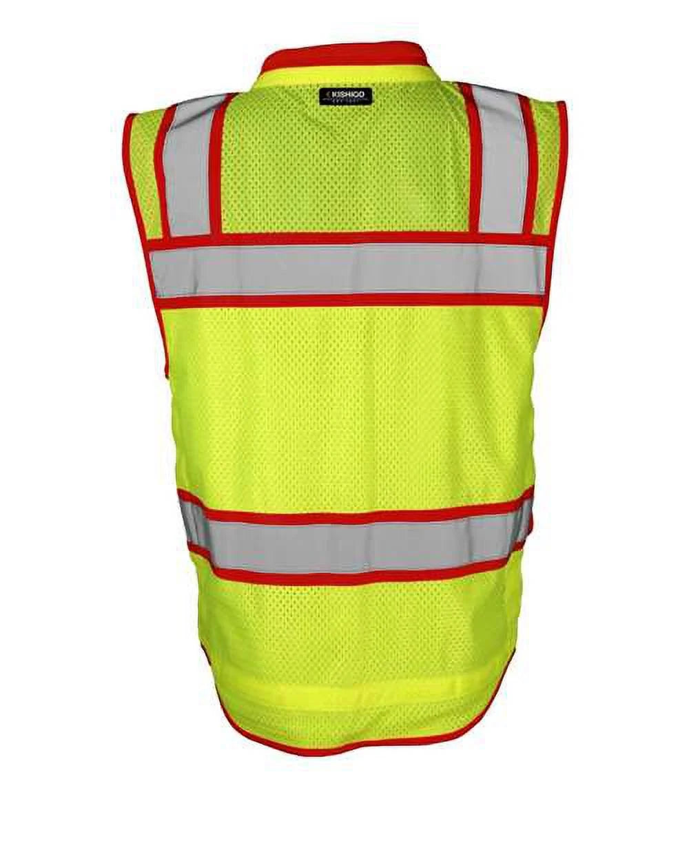Lime & Red Surveyors Vest M777362