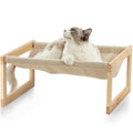 Large Breathable Wooden Cat Bed X450763