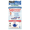 All Natural Sinus Rinse Packets, 50 Count N5601