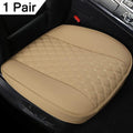 PU Car Seat Covers, Front Seat Protectors, Diamond Pattern Embroidery O910