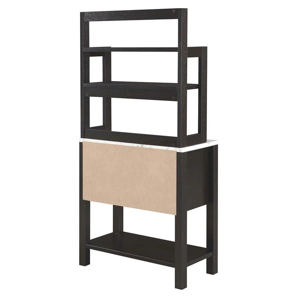 Espresso Wood Finish Serving Bar U702296