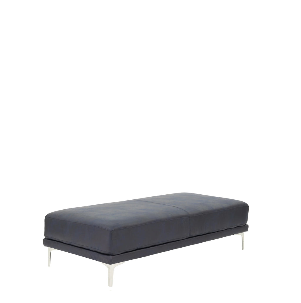 Faux Leather Ottoman U4870