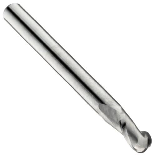 7/8x22 Diam 2 Flute Solid Carbide Ball End Mill B661