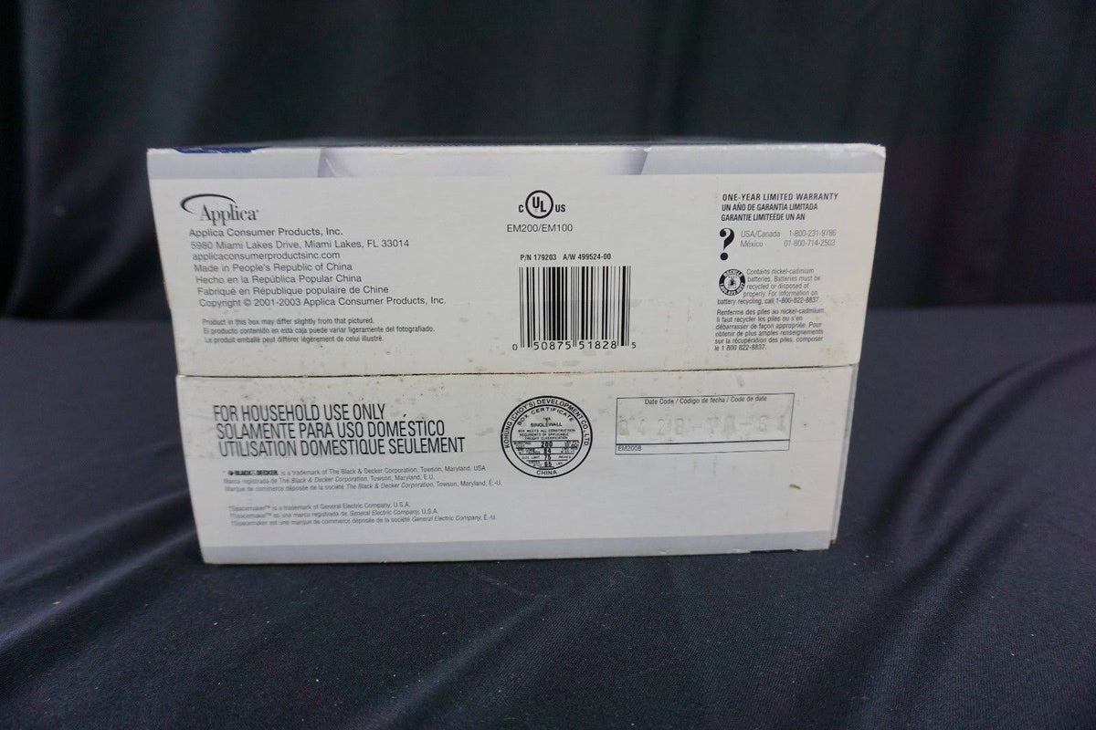 Black Electric Can Opener T54906