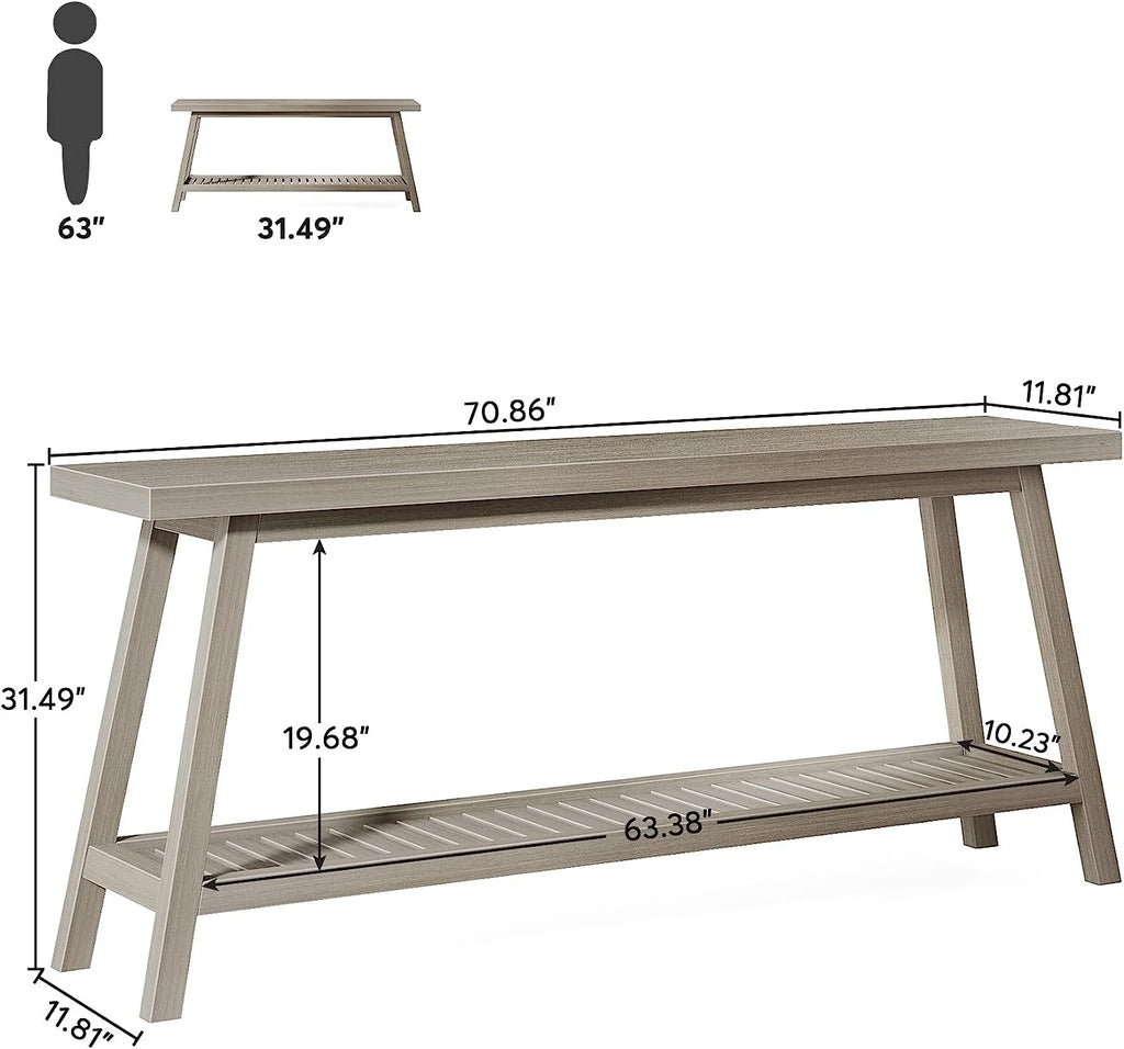 71" Extra Long Console Table G637