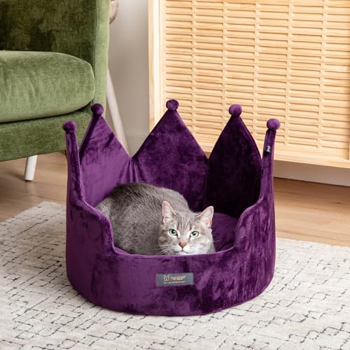 Royal Gray 18" Washable Micro-Plush Round Pet Bed B352