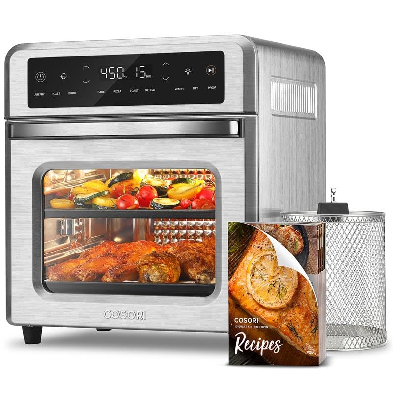 11-in-1 Air Fryer Oven, 13Qt with Rotisserie, 6 Accessories R943633