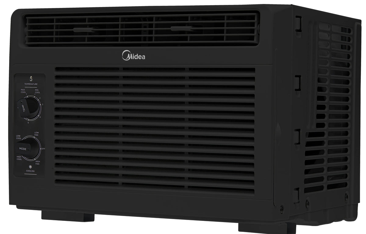 Black Mechanical Window Air Conditioner V3986