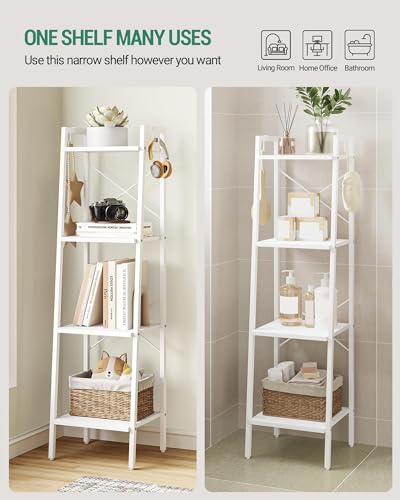 5-Tier Greige Ladder Shelf C822