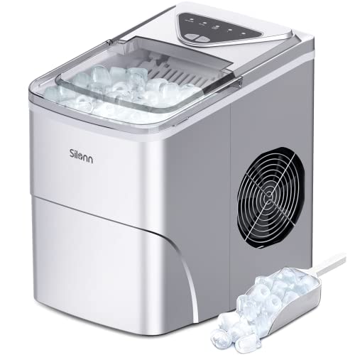 Countertop Ice Maker with Ice Scoop and Basket N491