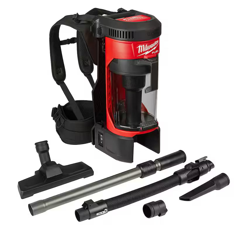 18-Volt Lithium-Ion Brushless Cordless 3-in-1 Backpack Vacuum U666