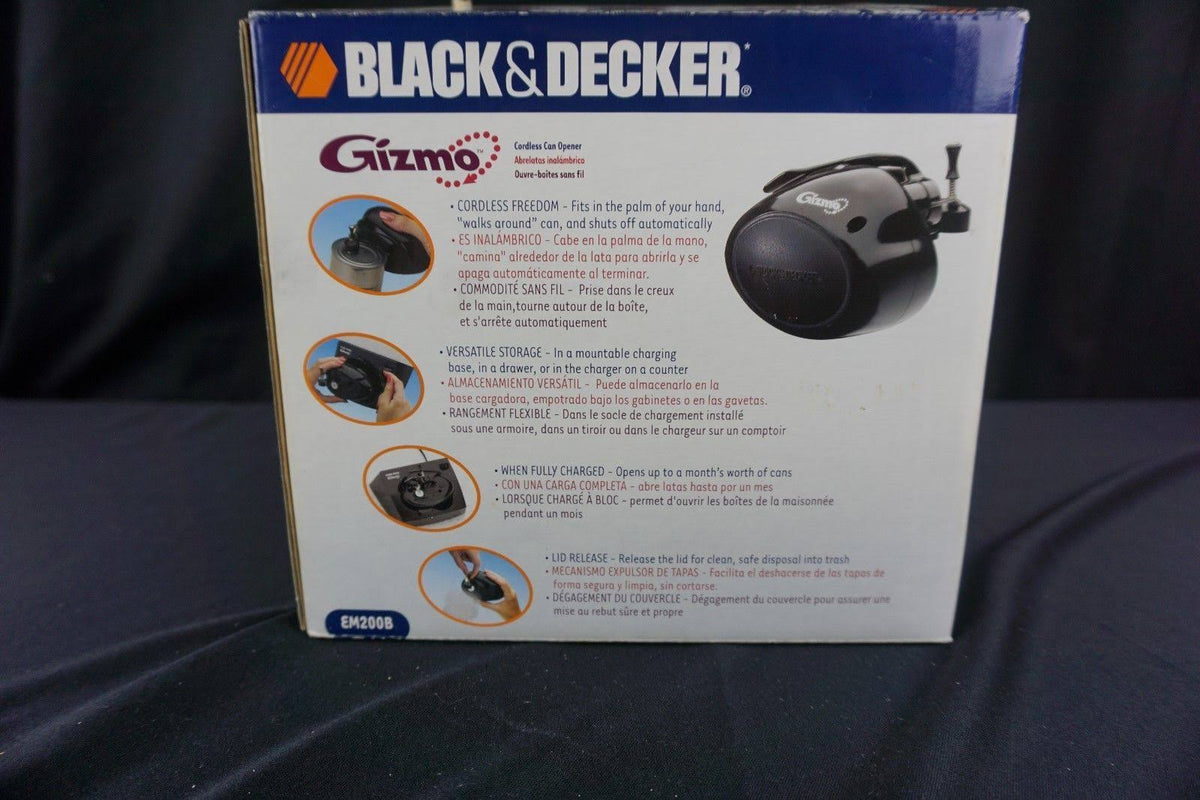Black Electric Can Opener T54906