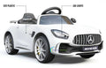 White 12V Ride on Car with Remote Control W106
