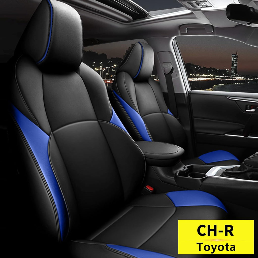 Faux Leather Car Seat Covers Full Set for Toyota C-HR I508122