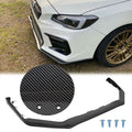 Carbon Fiber Look Front Bumper Lip Spoiler Splitter Side Body Kit U651