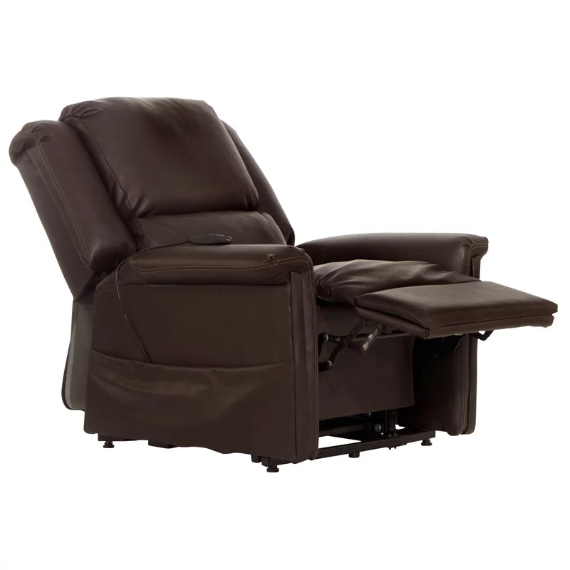 Brown PU Power Lift Recliner S8338