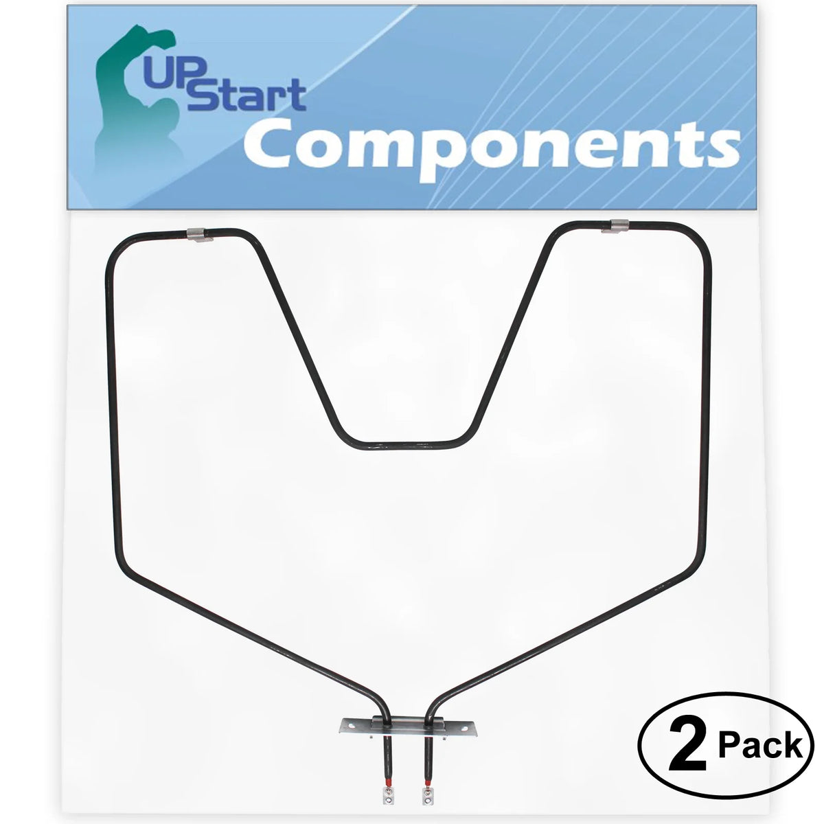 2-Pack Replacement Bake Element for General Electric Oven E51597