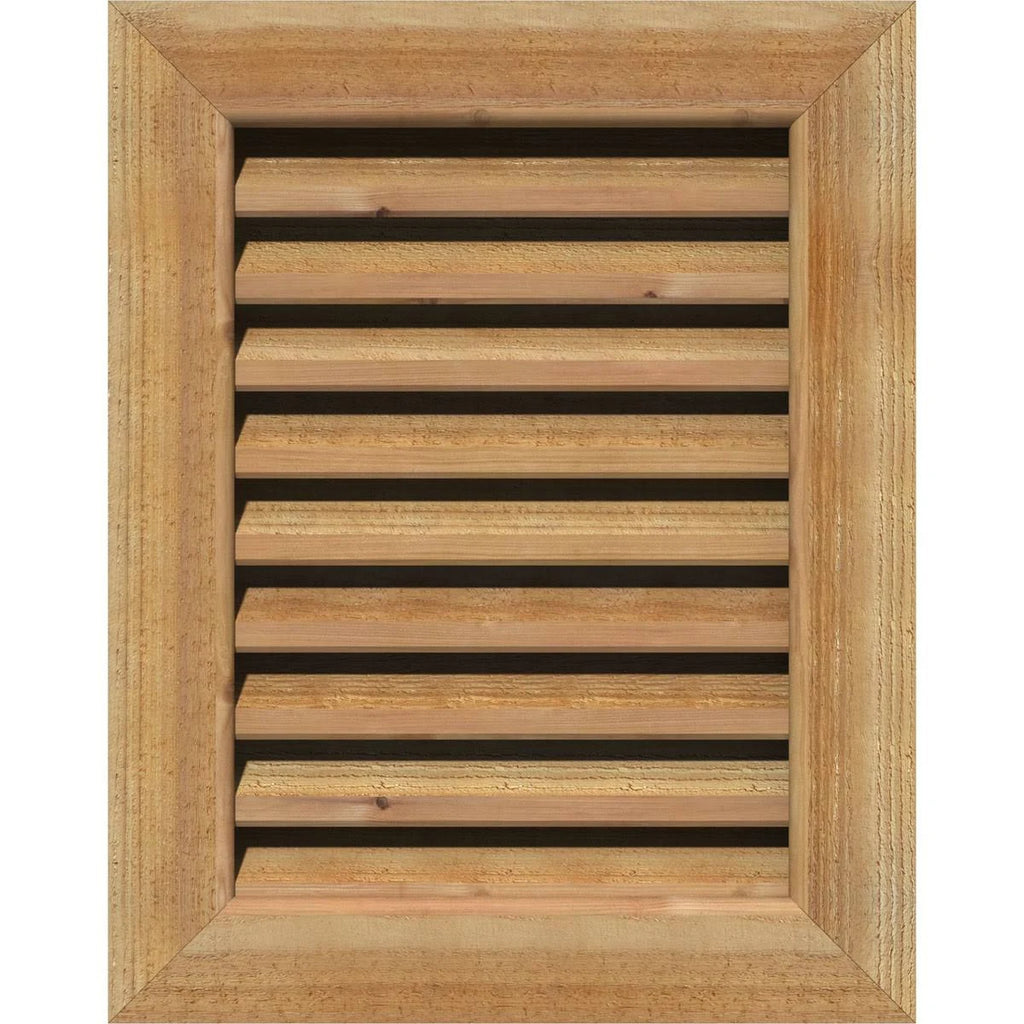 Unfinished Vertical Gable Vent N87560