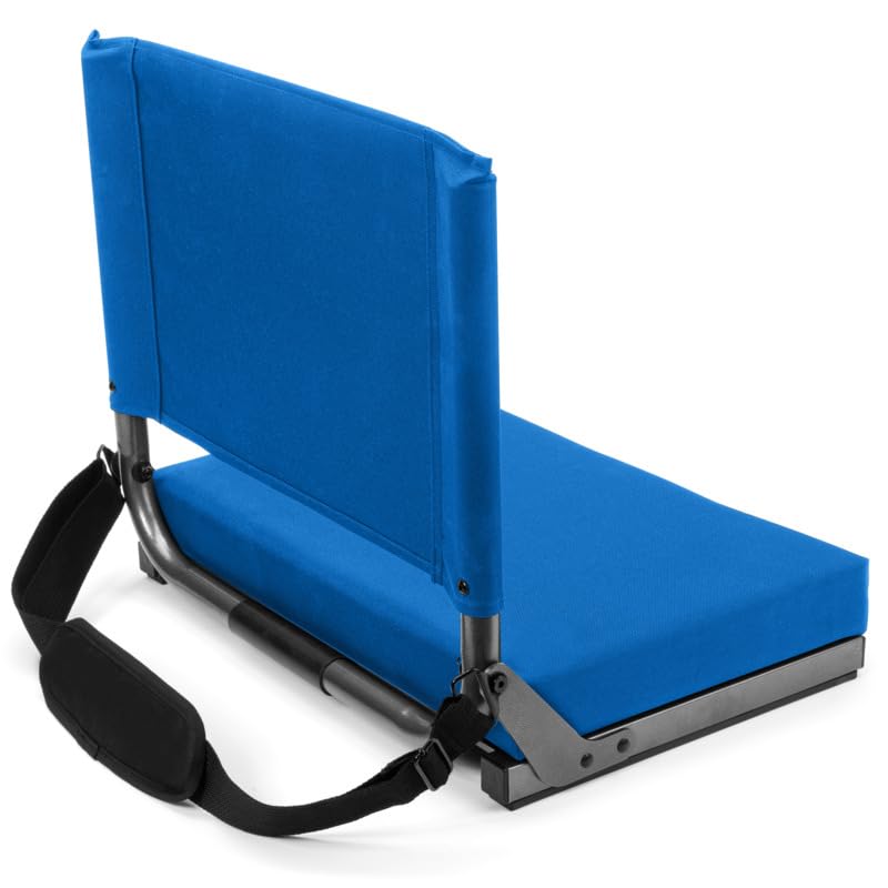 Black Ultra Padded Stadium Seat S7069