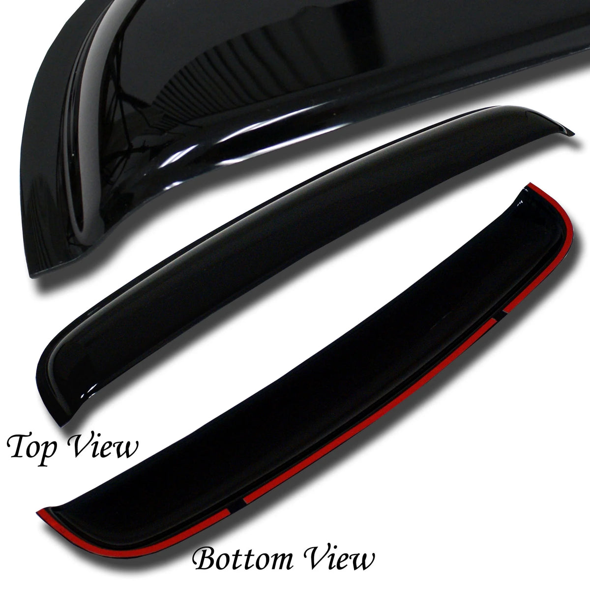 5 Pcs Window Visor Deflector and Sunroof Set B5636
