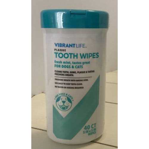 Tooth Wipes for Cats & Dogs G672