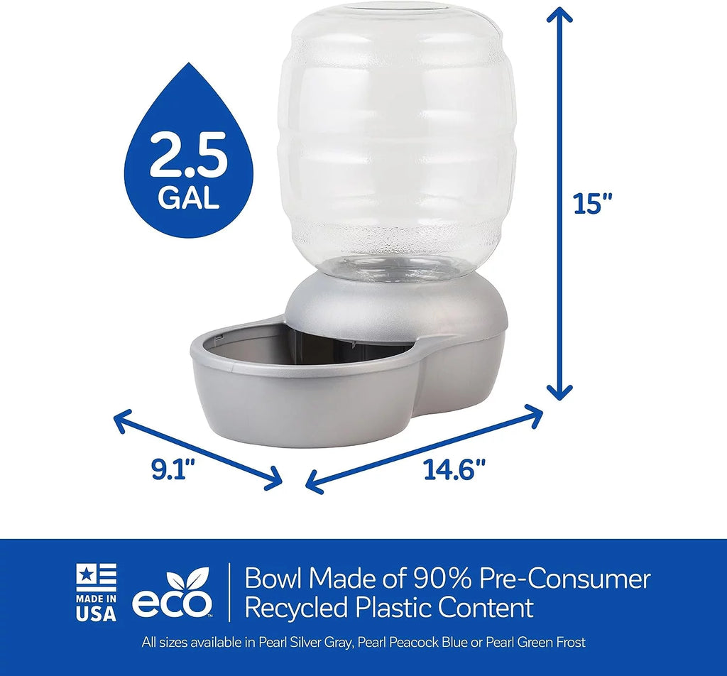 Gravity Pet Waterer with Microban, 4 Gallons P839