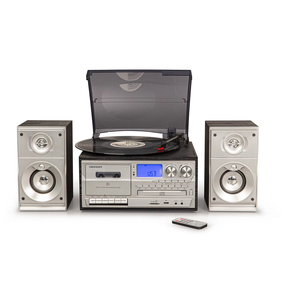 Vinyl Record Player with Speakers V21425