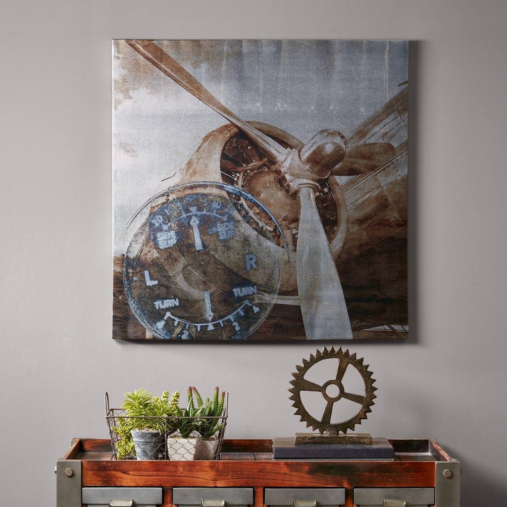 Silver Metallic Canvas B588