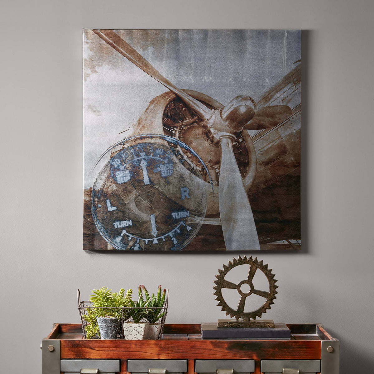 Silver Metallic Canvas B588