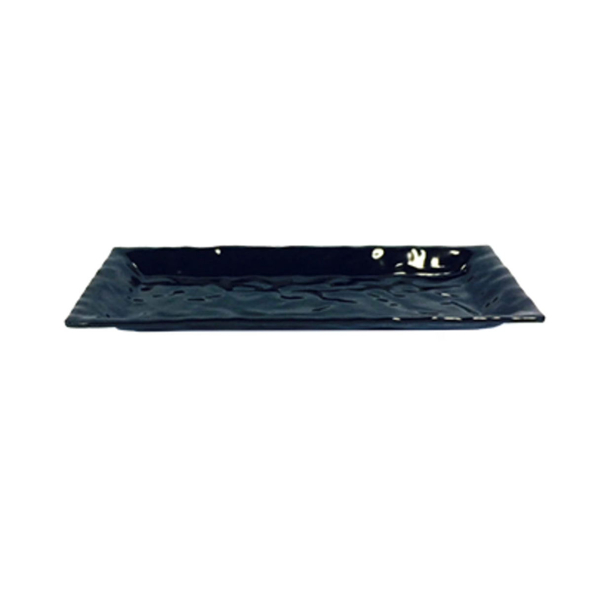 Rectangular Serving Tray, Melamine, Black Z809656