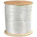 Solid Braided Nylon Rope 1/2" 3 900 lb White 500'/Case M92359